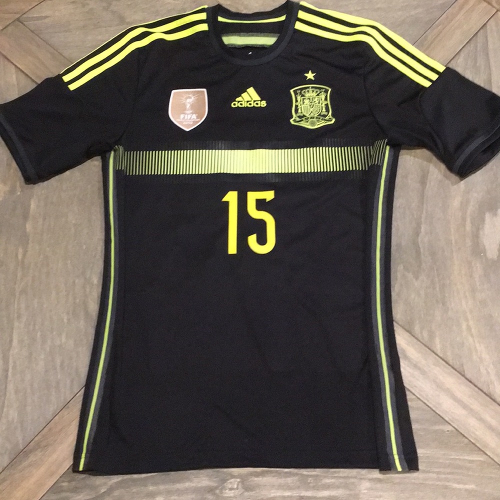 Spain alternate third soccer jersey, Sergio Ramos
